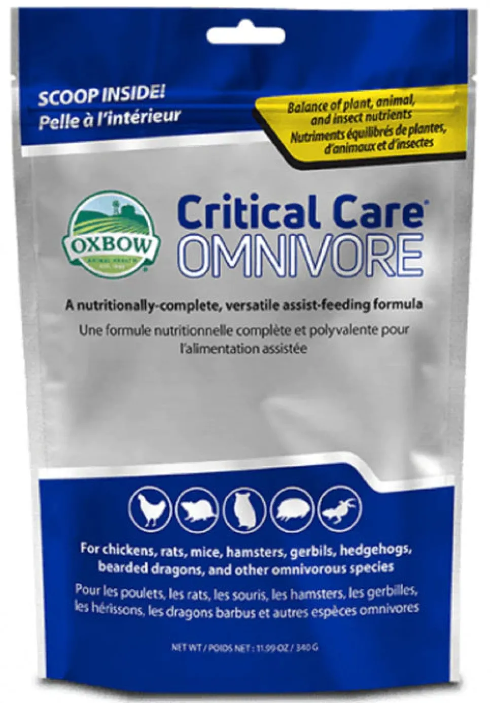 Oxbow Critical Care Omnivore Small-Pet Supplement - 340-gm bag