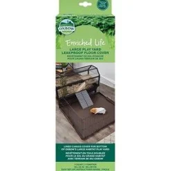 Oxbow Enriched Life Care Large Play Yard - Leakproof Floor Cover