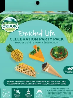 Oxbow Enriched Life Celebration Party Pack Natural Chews Small Animal Treats