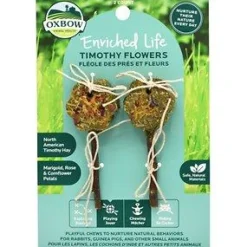Oxbow Enriched Life Elife - Timothy Flowers - pack of 3 (6 count)