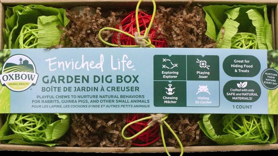 Oxbow Enriched Life Garden Dig Box Small Animal Toy