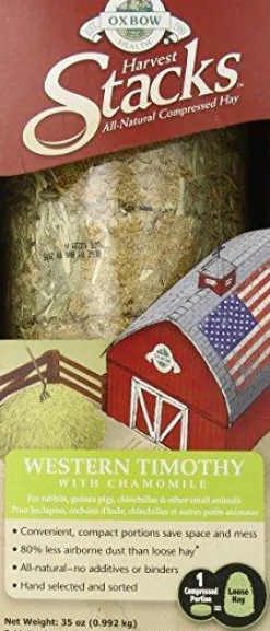 Oxbow Harvest Stacks Small Animal Hay - Western Timothy with Chamomile