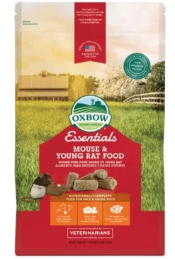 Oxbow Mouse/Young Rat Food Essentials Small Animal Food - 2.5 lb Bag