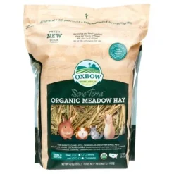 Oxbow Organic Meadow Hay Small Animal Hay - 40 oz Bag
