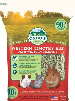 Oxbow Western Timothy Hay Small Animal Hay - 90 oz Bag