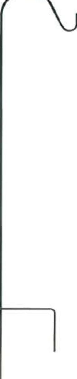 Panacea Products Single Shepherd Hook Wild Bird Accessories - Black - 64 In - 10 Pack