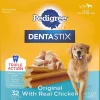 Pedigree Dentastix Large Dog Dental Chew Treats - 1.66 lb - 32 Count -
