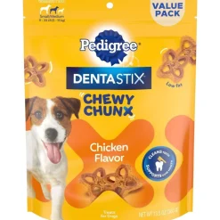 Pedigree Dentistix Small Chewy Chunx Dog Dental Chew Treats - 13.5 oz