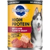 Pedigree High Protein Loaf Beef and Lamb Canned Dog Food - 13.2 oz - Case of 12