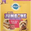 Pedigree Jumbone Mini Beef 35ct Soft and Chewy Dog Treats - 21 oz