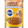 Pedigree Traditional Ground Dinner with Chopped Beef Canned Dog Food - 22 oz - Case of 12
