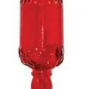 Perky-Pet Antique Glass Bottle Hummingbird Feeder - Red - 24 Oz Cap