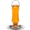 Perky-Pet Carnival Glass Vintage Oriole Feeder - Orange - 16 Oz Cap - 2 Pack