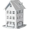 Perky-Pet Farmhouse Wild Bird Feeder - White - 2.8 Lbs Cap