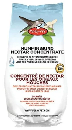 Perky-Pet Hummingbird Instant Nectar Concentrate Wild Bird Food - Clear - 2 Lbs