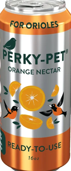 Perky-Pet Oriole Nectar Ready To Use Wild Bird Food - Orange - 16 Oz