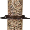 Perky-Pet Panorama Plastic Bird Tubed Wild Bird Feeder - Brown - 4.5 Lbs Cap