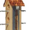 Perky-Pet Tin Jay Wooden Hopper Wild Bird Feeder - 2 Lbs Cap