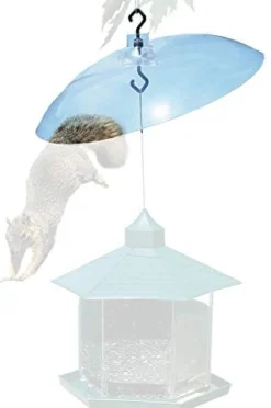 Perky-Pet Transparent Squirrel Baffler Wild Bird Accessories - 16 In