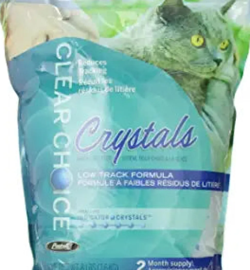 Pestell Clear Choice Low Track Silica Cat Litter - 8 Lbs - Case of 4