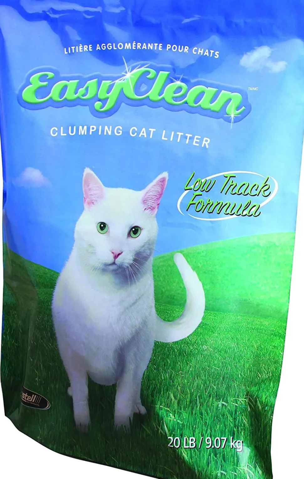 Pestell Clump Cat Litter Low-Track Formula - 20 lb Bag
