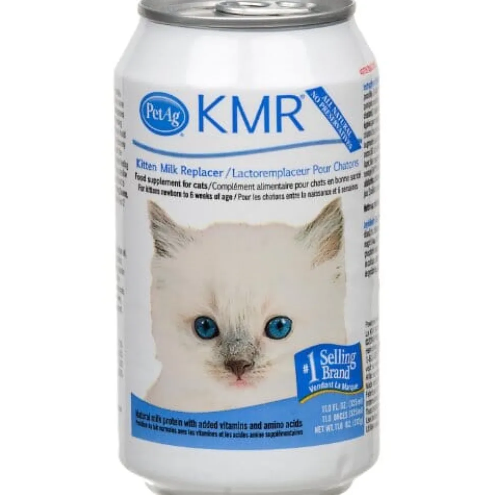 Pet Ag Kmr Milk Replacer Liquid for Kittens Cat Milk Replacers - 11 Oz