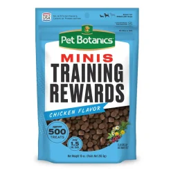 Pet Botanics Training Rewards Grain-Free Chicken Soft and Chewy Dog Treats - Mini - 20 Oz