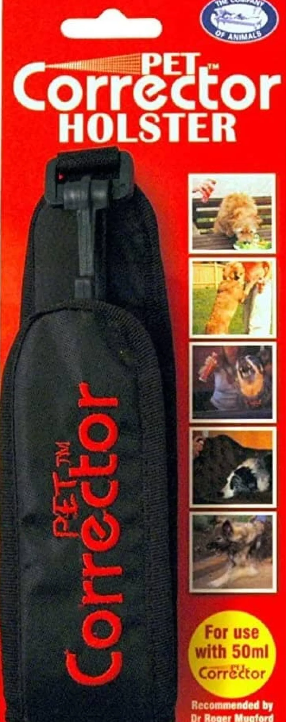Pet Corrector Pet Corrector Dog Holster Belt Clip - Black