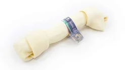 Pet Factory 100% Made In USA Beefhide Bone Natural Dog Chews - Natural - 10 In