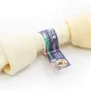 Pet Factory 100% Made In USA Beefhide Bone Natural Dog Chews - Natural - 8 In