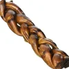 Pet Factory 100% Made In USA Beefhide Braids Natural Dog Chews - Beef - 7 In - 2 Pack