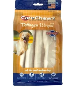 Pet Factory Carechewzâ® Collagen Wraps Natural Dog Chews - Natural - 5.1 Oz - 4 Pack