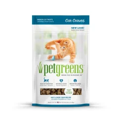 Pet Greens Cat Craves Semi-Moist Soft Cat Treats Tuna - 3 Oz
