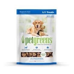 Pet Greens Li'l Treats Soft Mini Dog Treats Salmon - 6 Oz