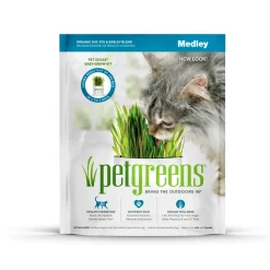 Pet Greens Medley Pet Grass Self-Grow Kit Organic Oat, Rye, & Barley Blend - 3 Oz