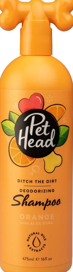 Pet Head Ditch The Dirt Dog Shampoo - Orange - 16 Oz