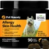 Pet Honesty Allergy Skin and Coat with Omega-3 Fish Oil Salmon Chewy Dog Supplements - 90 Count - 9.5 Oz