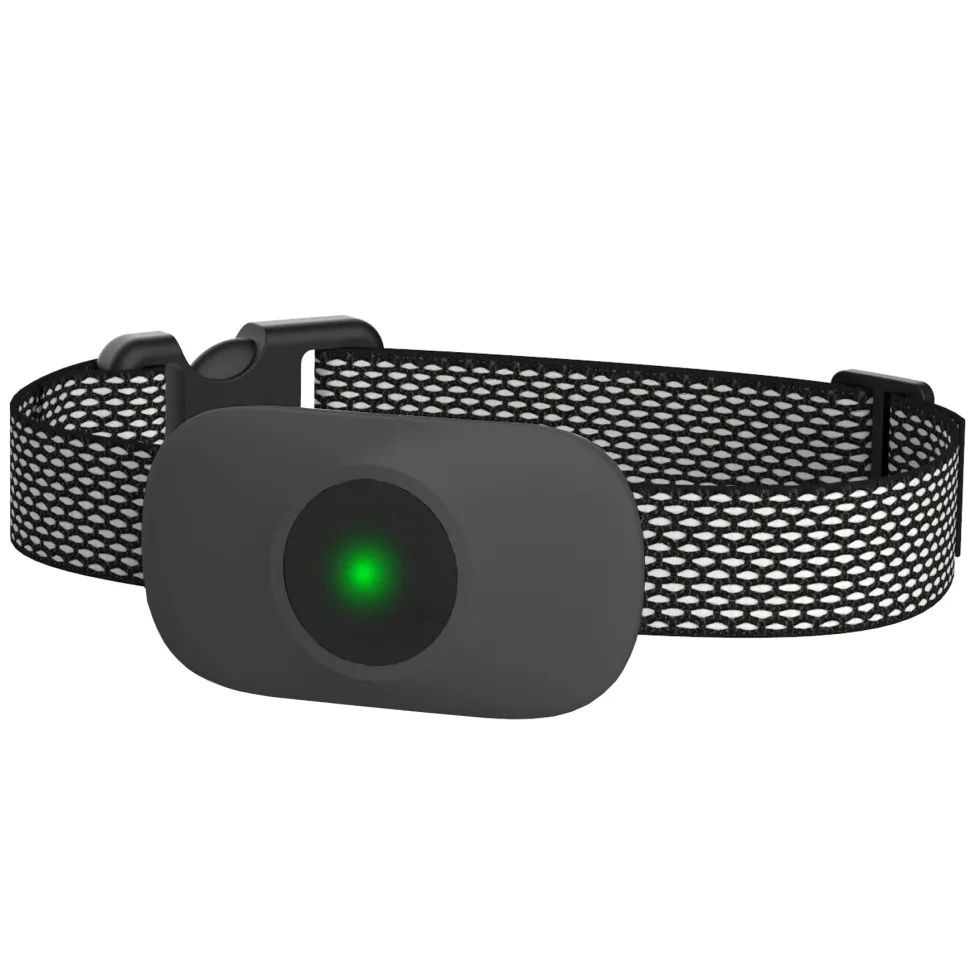 Pet Life ® Ellipse LED 1-to-3 Dog 550-Yard Range 16-Level Vibration Sound and Stimulation Training Dog Collar Additional Receiver - Black