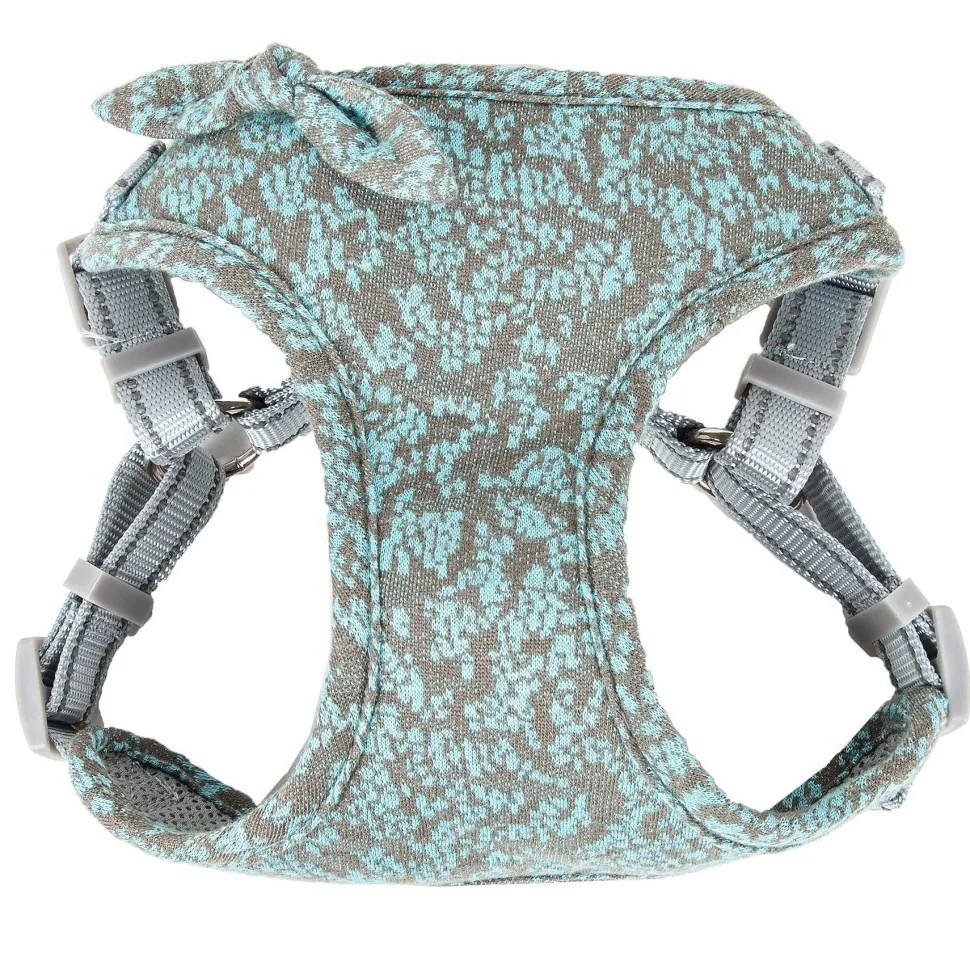 Pet Life ® 'Fidomite' Mesh Reversed and Adjustable Fashion Dog Harness W/ Designer Bowtie