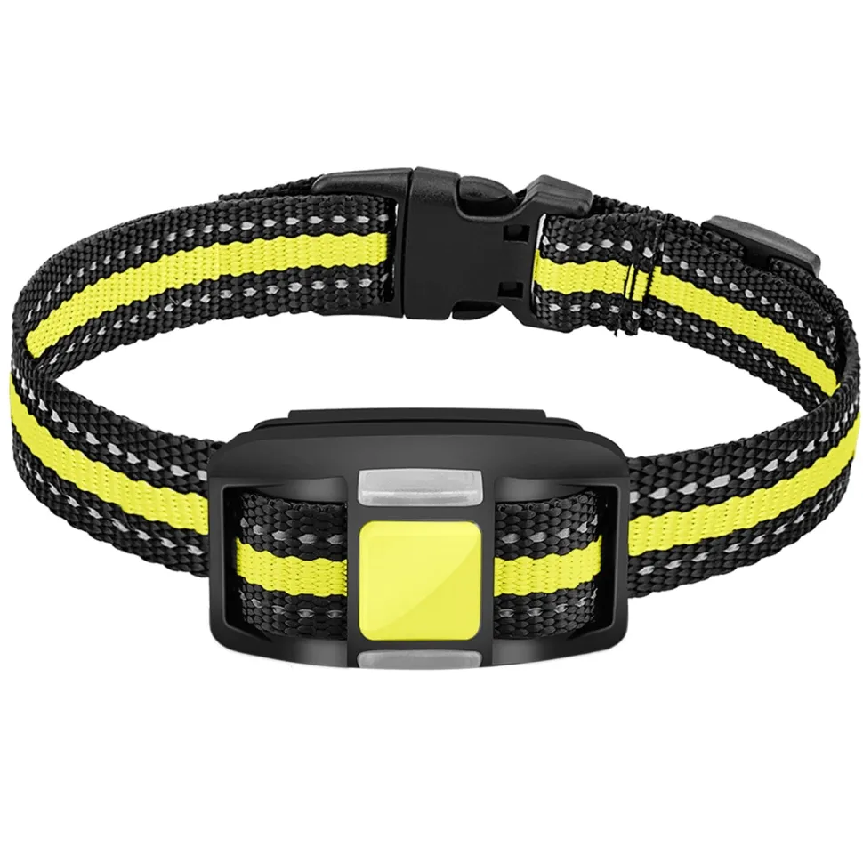 Pet Life ® Yard-Trek 1-to-2 Dog 550 Yard Range 16-Level Vibration and Sound Training Dog Collar Additional Receiver - Yellow