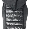 Pet Life ® 'Apex' Lightweight Hybrid 4-Season Stretch and Quick-Dry Dog Coat w/ Pop out Hood