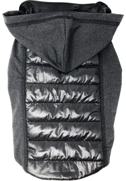 Pet Life ® 'Apex' Lightweight Hybrid 4-Season Stretch and Quick-Dry Dog Coat w/ Pop out Hood