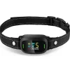 Pet Life ® Barkomatic LED 5-Level Sensitivity and 6-Step Automated Beep Vibration and Stimulation Anti-Bark Dog Collar