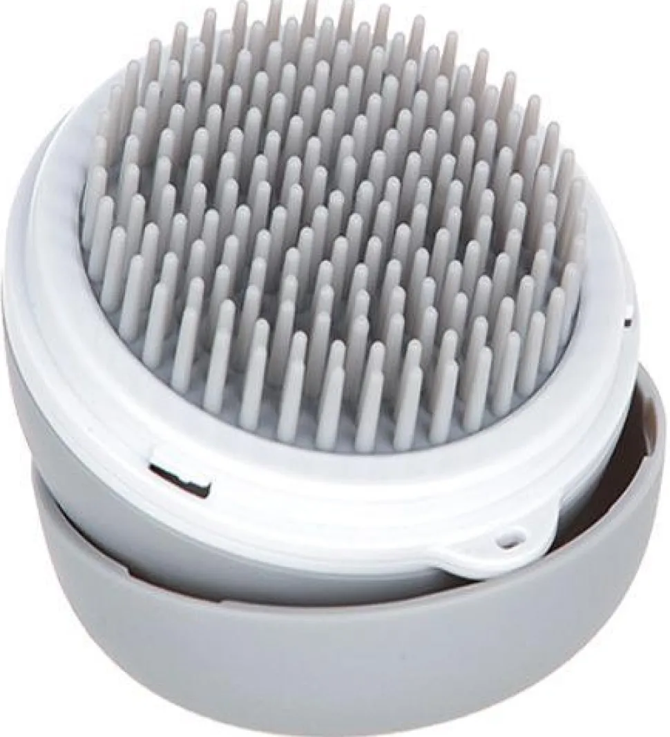 Pet Life ® 'Bravel' 3-in-1 Travel Pocketed Dual Grooming Brush and Pet Comb