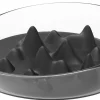 Pet Life ® 'Cirlicue' Mountain Shaped Modern Slow Feeding Pet Bowl