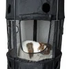 Pet Life ® 'Climber-Tree' Play-Active Travel Collapsible Lightweight Kitty Cat Tree House Lounger