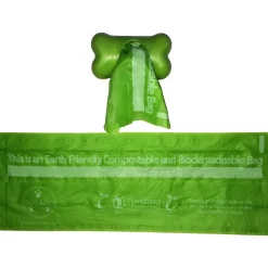 Pet Life ® 'Compostable' 100% Recyclable and Biodegradable Eco-Friendly Pet Cat Dog Waste Bags from Thermoplastic Starch