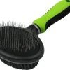 Pet Life ® Flex Series 2-in-1 Dual-Sided Slicker and Bristle Grooming Pet Brush