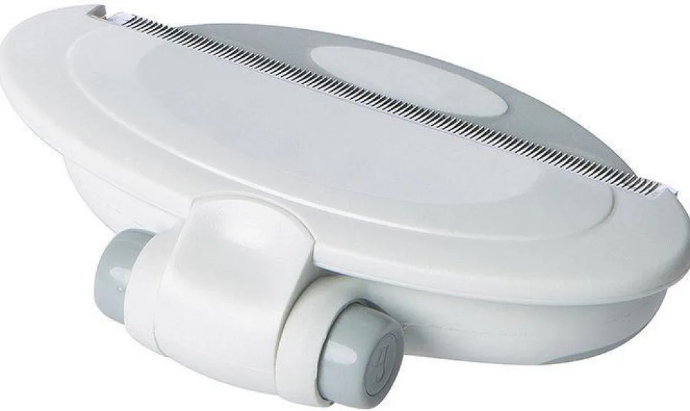 Pet Life ® 'Gyrater' Swivel Travel Grooming Deshedding Pet Comb