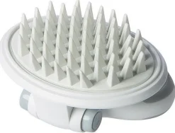 Pet Life ® 'Gyrater' Swivel Travel Silicone Massage Grooming Pet Brush
